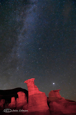 Hoodoos and the Milky Way