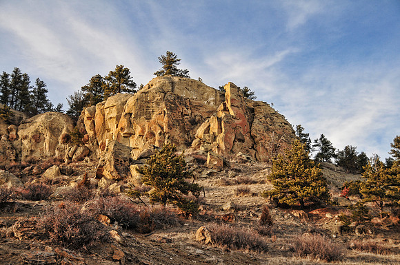 Landscape near Pictograph Caves, Billings Montana