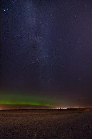 Northern Lights and the Milky Way!