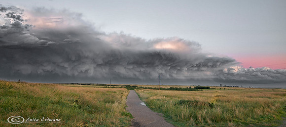 Storm Clouds over Nose Hill Park